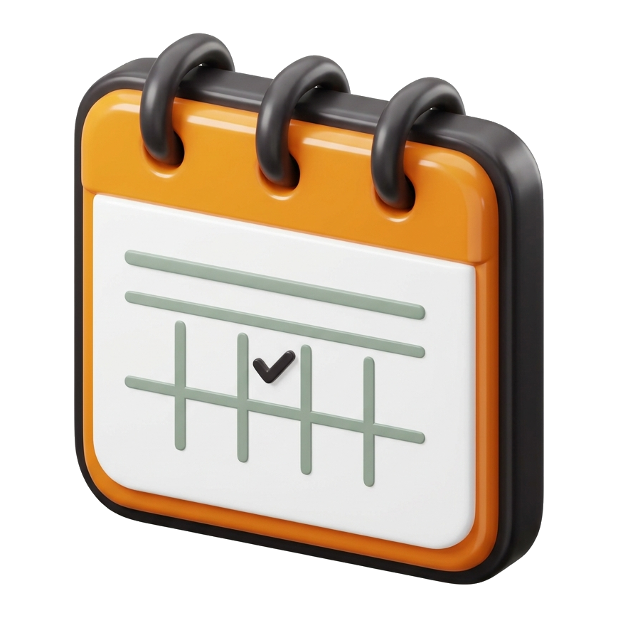 Job booking calendar